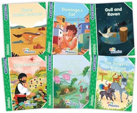 Jolly Learning Ltd Jolly Phonics Folktales Green Readers (Level 3